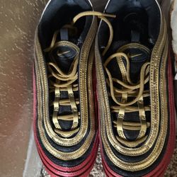 97 Red And Gold 97s Air Max