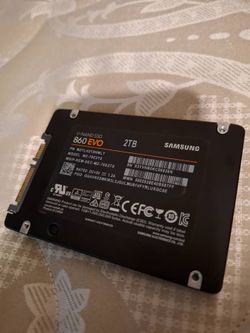 Samsung SSD 860 EVO 2TB, 2.5-inch internal solid-state drive - $195.. firm on price