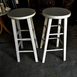 Wooden Bar Stools 
