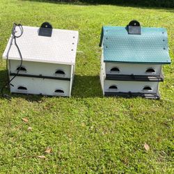 Bird House Purple martins S&K