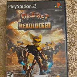 Ratchet Deadlocked Playstation 2