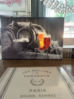 Wall Art Whisky Beer Wine Pictures