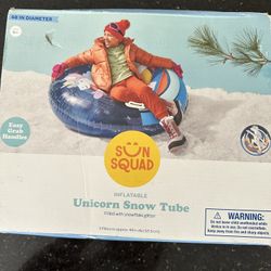New Unicorn Snow Tube