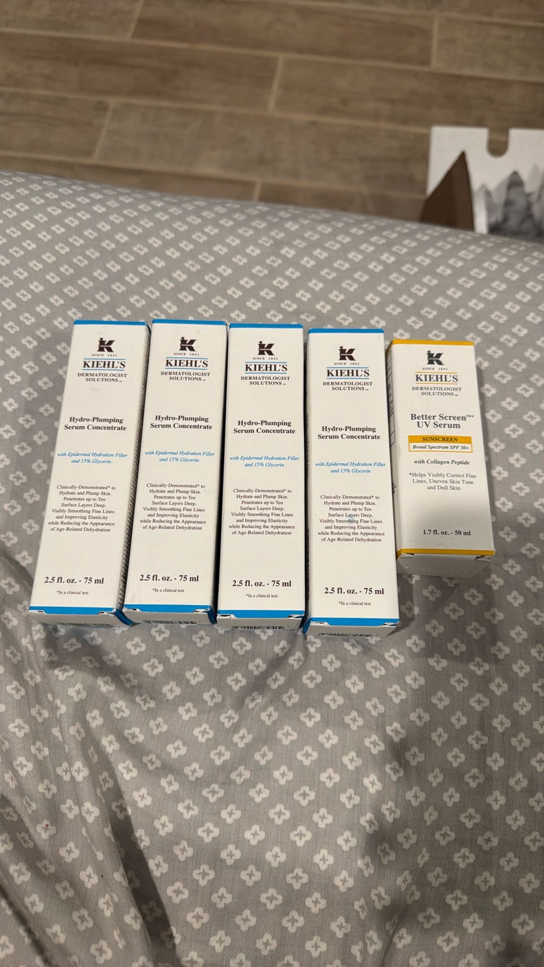 KIEHLS HYDROPLUMPING SERUM + Better Screen Serum