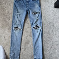 Amiri Mx1 Playboi Patch Amiri Jeans