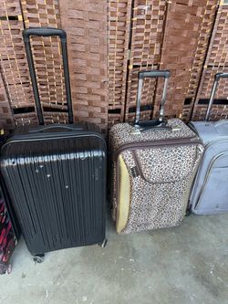 Lot of 3 Rolling Spinner Suitcases
