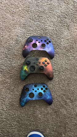 Custom galaxy Xbox controller hand assembled brand new
