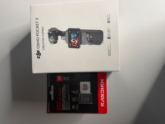 DJI Osmo Pocket 3 Creator Combo 4K Camera Bundle w/ SanDisk Extreme Plus 128GB