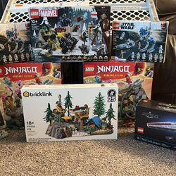 LEGOS RETIRED/NEW NEW + SEALED (check desc)