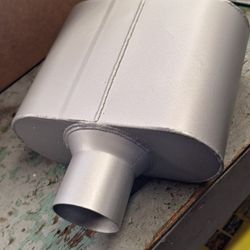 New In Box Short Style Performance Muffler  21/2" See Pics 1 Only. 35th Ave And McDowell Phx 