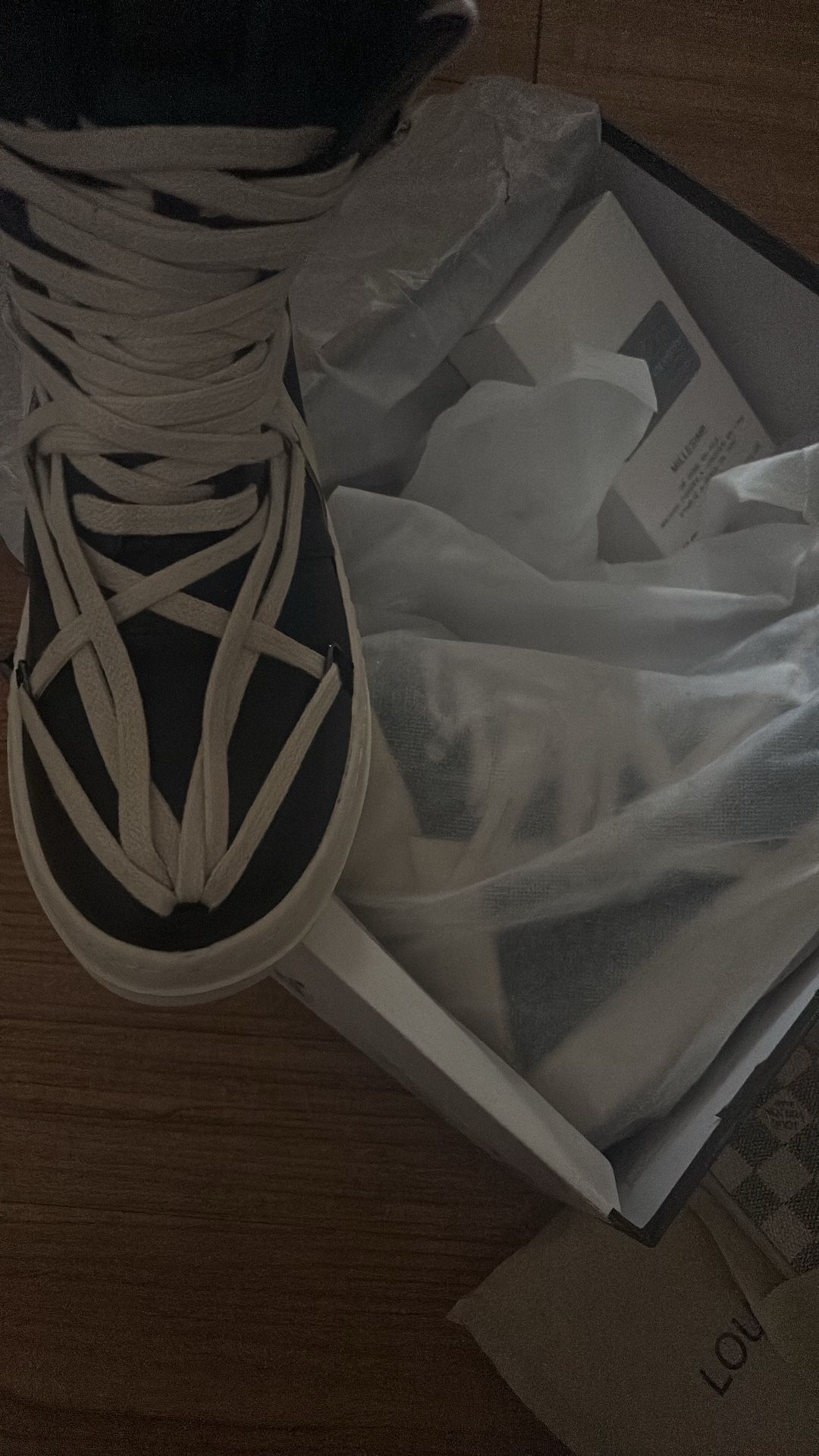 Rick Owen’s F/W 22 High Top Shoes