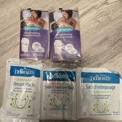 newborn 12 milk bags 12 nursing pads