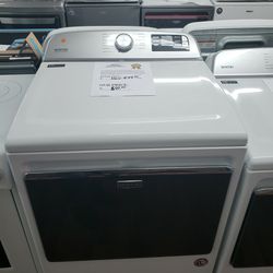 Maytag Front Load Dryer Electric White 