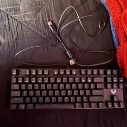 mechanical light up keybored  