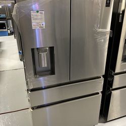 Samsung Stainless Steel 23 Cu. Ft. Counter Depth 4-Door French Door Refrigerator 