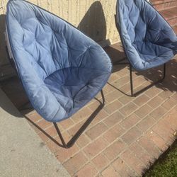 Blue Chairs $10 For Both