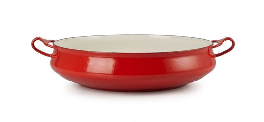 ESTATE SALE  / ​3x Vintage Dansk Kobenstyle Enamel Paella / Buffet Pans - 10" & 13" - $120 OBO
