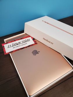 💻 MacBook Air 13” Retina – Core i5, 8GB RAM, 128GB SSD  - 90 days warranty up to 12 months 