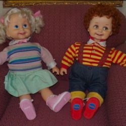 Corky And Cricket Dolls