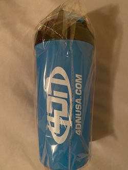 Blue Protein Shaker Bottle 36oz/1ltr {url removed} New Gym Bottle Without Ball