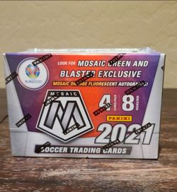 2021 Panini Mosaic Soccer Blaster  - SEALED