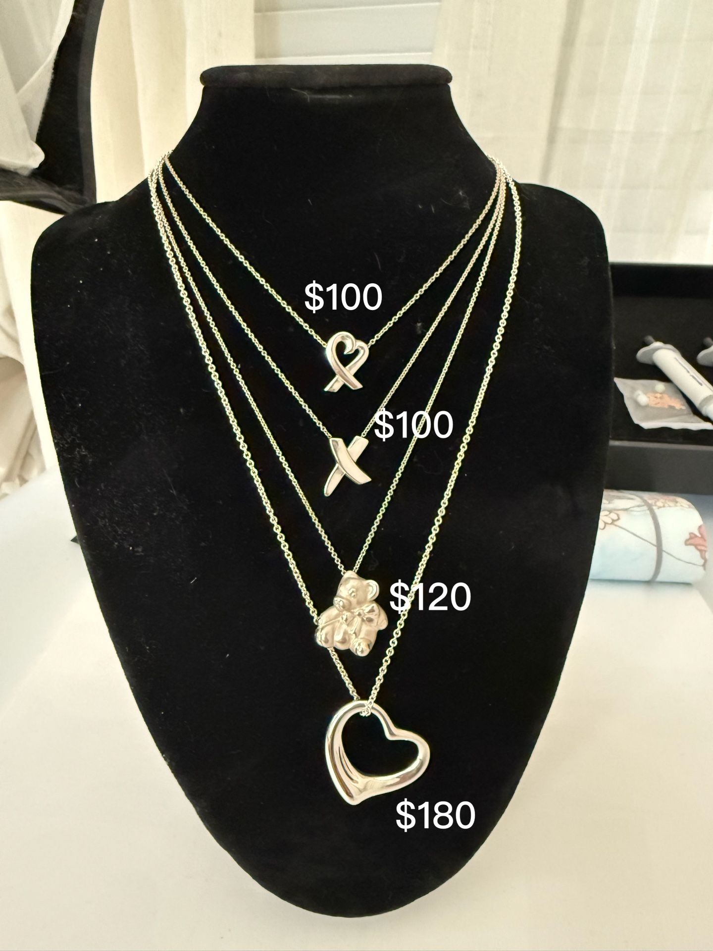 Tiffany Co Sterling silver necklace