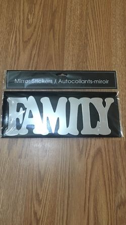 Mirrored Wall Stickers! Or stick them anywhere!