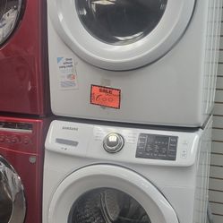 SET SAMSUNG VRT STEAM WASHER AND DRYER BOTH LARGE CAPACITY WORK PERFECT INCLUDING WARRANTY SMALL FEE DELIVERY 