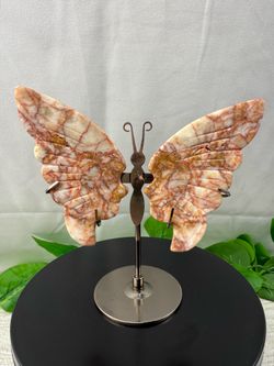 Crystal Red Jasper Butterfly
