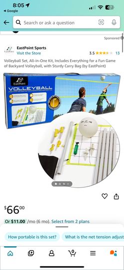 Volley Ball Set Comes With Everything Ball Included