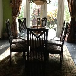 Spectacular Italian Marble Table Dining Room Sitting 8