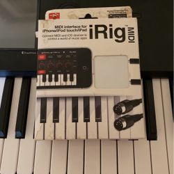 IkMultimedia I Rig Midi Interface For iPhone iPad iOS 