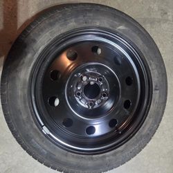 17 Inch Steel Rim And Tire 215/55/ZR17