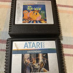 Vintage Atari Video Games