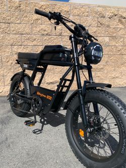 1200 Watt Dual Rider E-bike w/Center Basket, 31mph, lots of power, Throttle and PAS