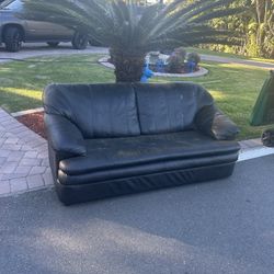 Free Real Leather Couch