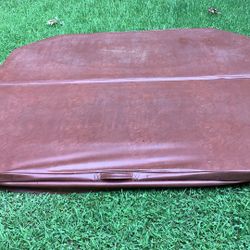 Hot Tub Cover With Butler