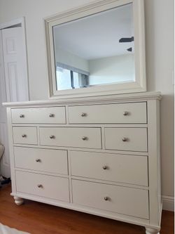 Solid Wood White Dresser - Aspen Home