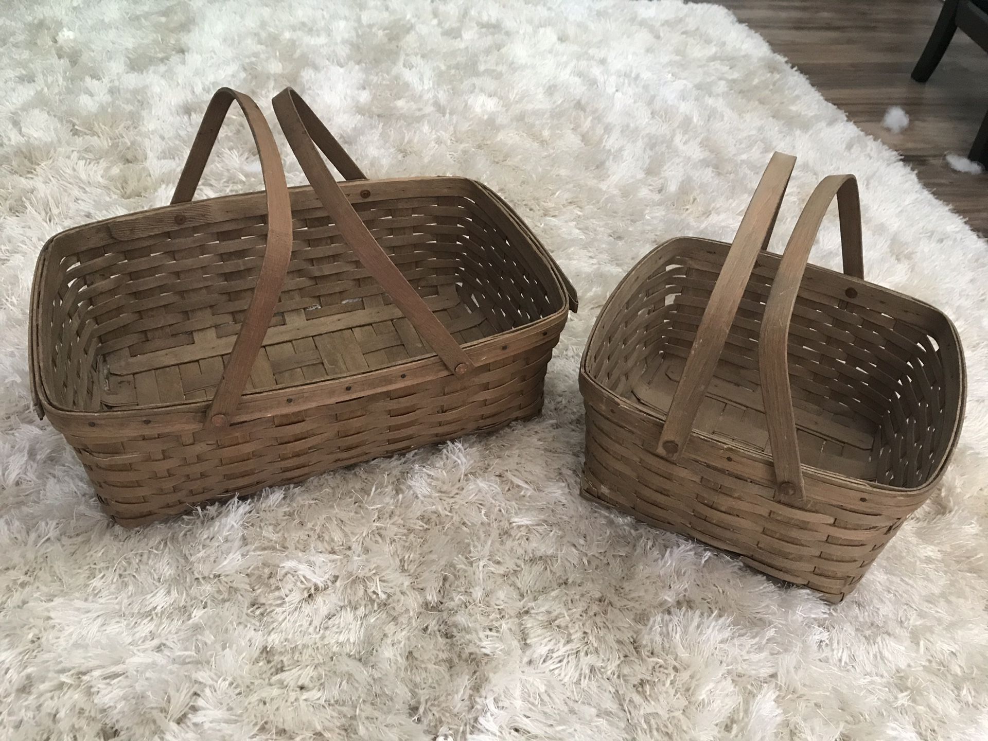 Longaberger Basket Set of 2