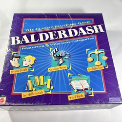 Balderdash The Classic Bluffing Board Game Hasbro Vintage 2003