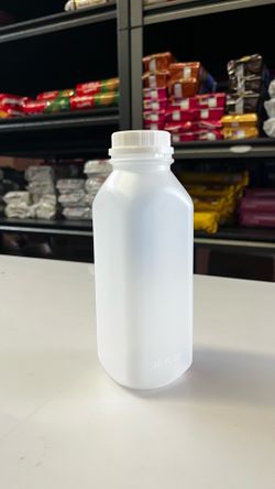 16 Oz Empty Plastic Juice Bottles with Tamper Evident White Caps (80 Pack) Drink Containers - Great for Homemade Juices, Milk, Smoothies, Tea and Othe
