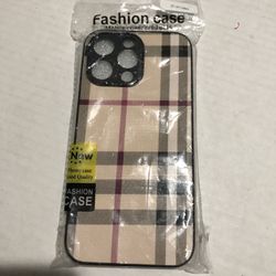 IPhone 14 Pro Max Fashion Plaid Phone Case