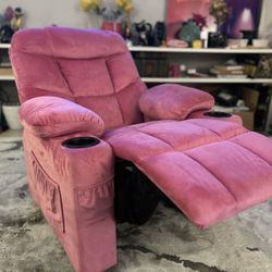 PINK GIRLS RECLINING CHAIR