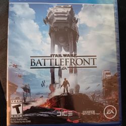 Star Wars Battlefront (PS4)!!!