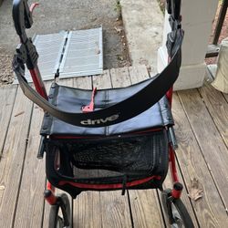 Walker With Seat, Drive brand, *Broken Brake*