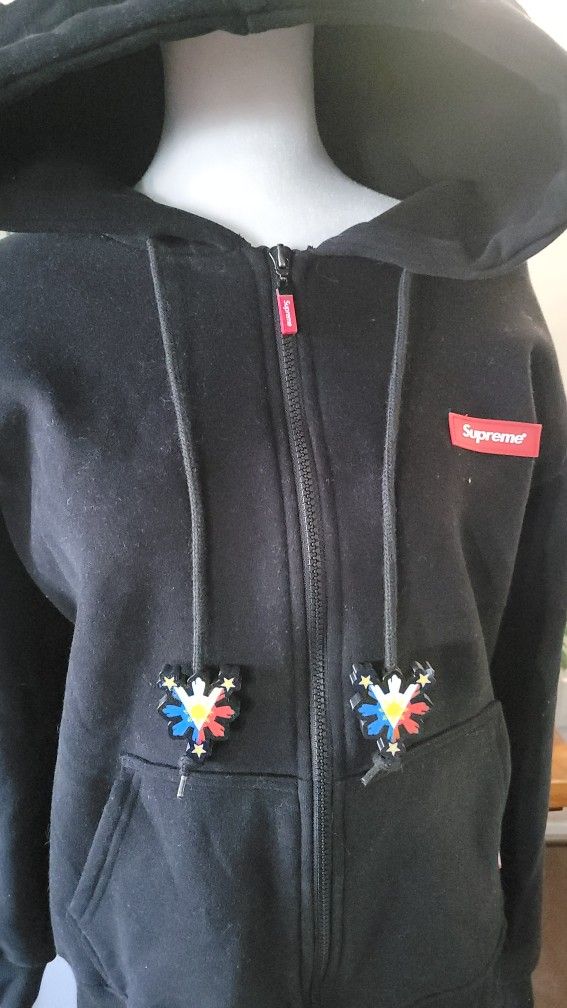 3D Printed Philippines Flag Hoodie Draw Sting Charms.