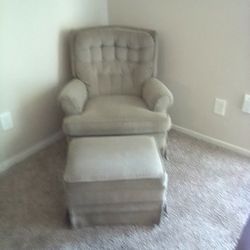 Rocking Sofa With Foot Stool 