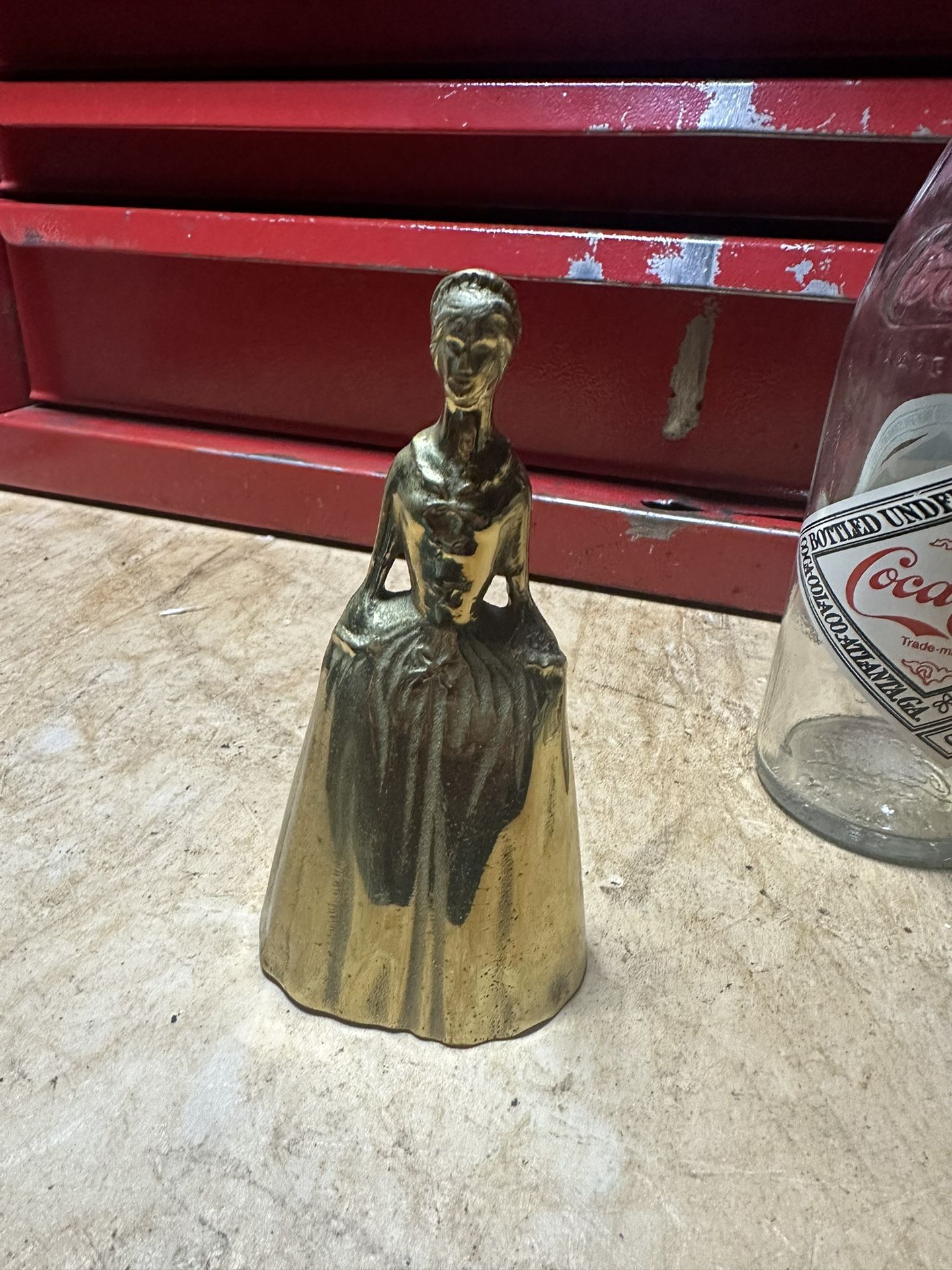 Brass Lady Bell