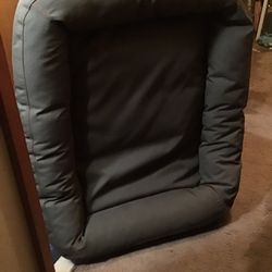 Big Dog IExtra Large Bed, Double Food/Water Bowl, And (1) Dog Coat