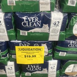 Evergreen cat litter 42 lb